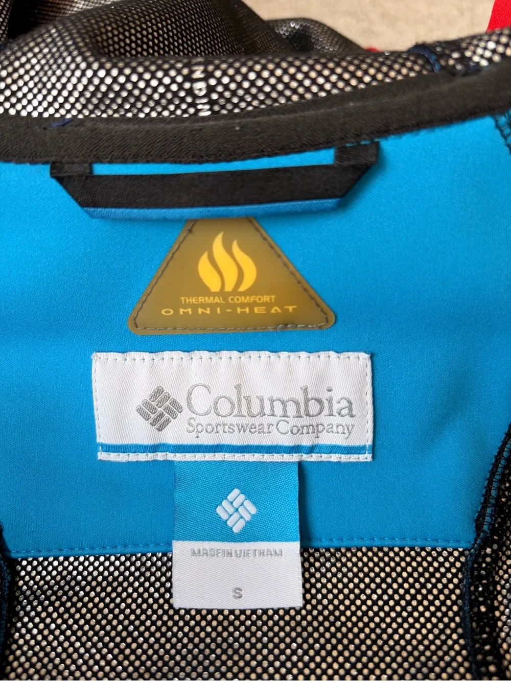 Columbia Titanium Omni-Heat Women’s Softshell Jacket Size S Blue